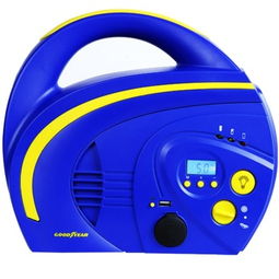 Goodyeargy 12505 蓄電式車載充氣泵評(píng)測(cè) 預(yù)設(shè)胎壓，家車兩用的便捷之選
